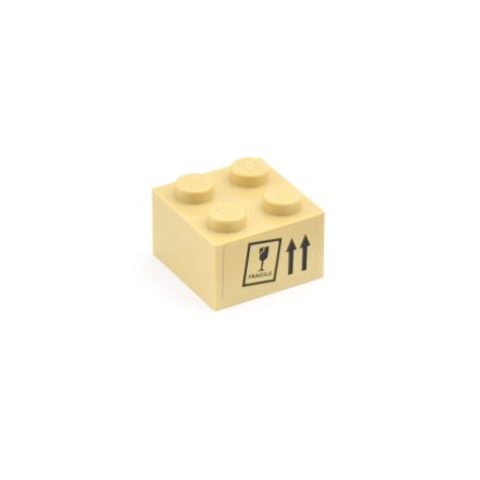 LEGO brick 2x2 3003pb025