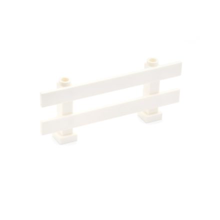 LEGO fence 6079 white
