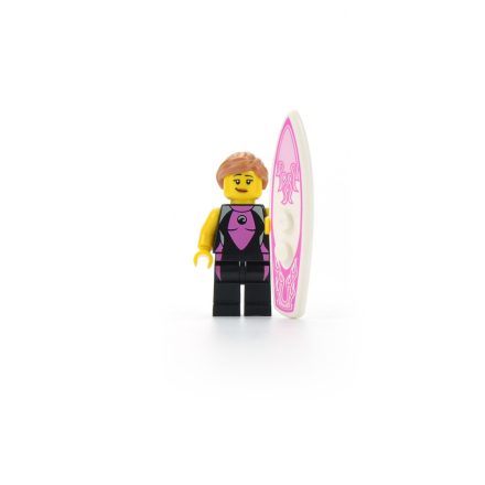 LEGO® Gyűjthető minifigurák 4. sorozat - Szörfös lány minifigura